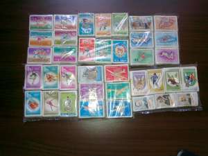 lot 80.000 timbre la  calupuri de 100 buc