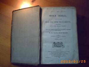 vand biblie veche -anul 1829-