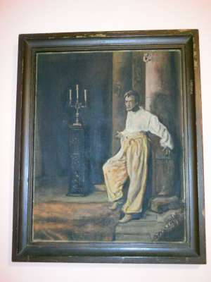 Vand tablou Othello in ulei si pe panza,  anul 1890
