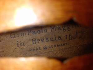 Vioara Maggini 1652