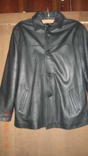HAINA NEAGRA PIELE BARBATI,  NOUA, 