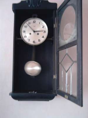 Vand ceas cu pendula model deosebit, Bavaria, din 1900, functional.Pret avantajos.