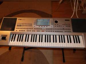 KORG PA80 cu husa si suport caiet