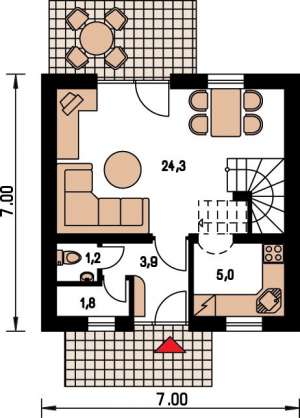 CASA LA CHEIE model  C89