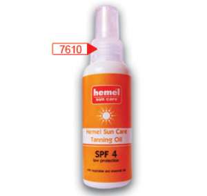 Ulei de plaja TANNING FPS 4 HEMEL