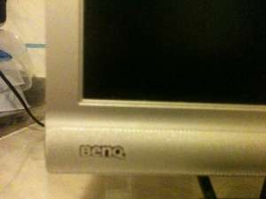 monitor lcd18,  hd,  marca benq,  inpecabil