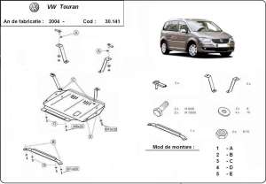 SCUT AUTO METALIC VW TOURAN