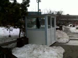 Productie cabine paza