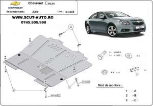 SCUT AUTO METALI CHEVROLET CRUZE