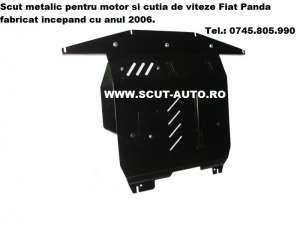 SCUT MOTOR METALIC FIAT PANDA