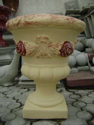 Statue ornamentala din beton in forma de vaza 50cm