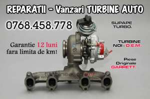 Reparatii turbo turbine auto Vand turbina turbosuflanta 1.9 tdi 2.0 tdi Garrett