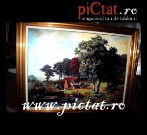 Vanzare Tablouri rurale pictate ulei pe panza