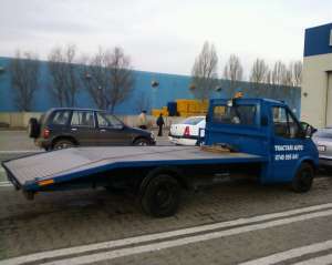 tractari auto pe masina platforma iasi