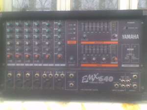 amplificare 200 wat YAMAHA EMX 640 + 2 Boxe