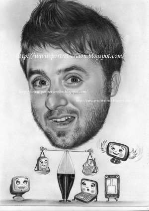 Caricaturi si portrete dupa fotografie