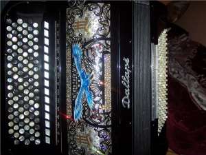 VAND ACORDEON PROFESIONAL DALLPE SUPER MAXIMA A-A, limited edition , 