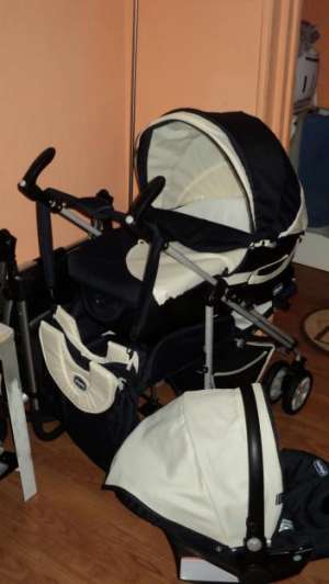 Vand carucior CHICCO TRIO ENJOY landou+sport+scaun auto