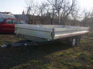 REMORCA LUNGA Humbaur  / tel: 0760-467550 /