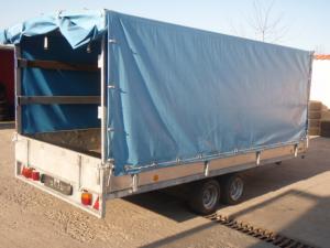 REMORCA HUMBAUR CU PRELATA  / tel: 0760-467550 /