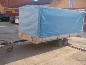 REMORCA HUMBAUR CU PRELATA  / tel: 0760-467550 /