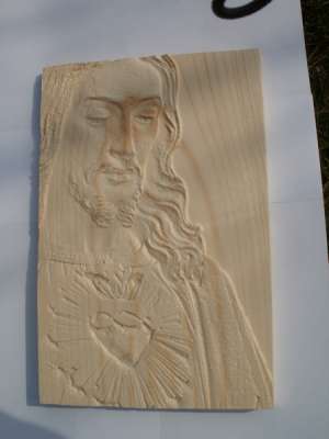 icoane sculptate in lemn de tei sau de brad preturi bune
