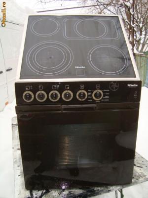 Cuptor electric cu plita electrica vitroceramica second hand JUNO,         GARANTIE 1 AN