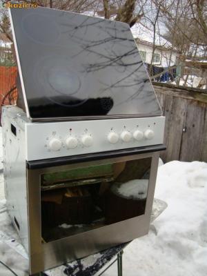 Cuptor electric cu plita electrica vitroceramica second hand JUNO,         GARANTIE 1 AN