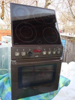 Cuptor electric cu plita electrica vitroceramica second hand JUNO,         GARANTIE 1 AN