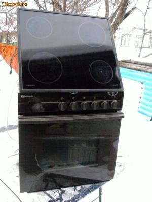 Cuptor electric cu plita electrica vitroceramica second hand JUNO,         GARANTIE 1 AN