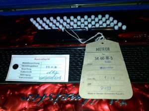 Vand Acordeon Weltmeister Meteor - Nou - In cutie originala