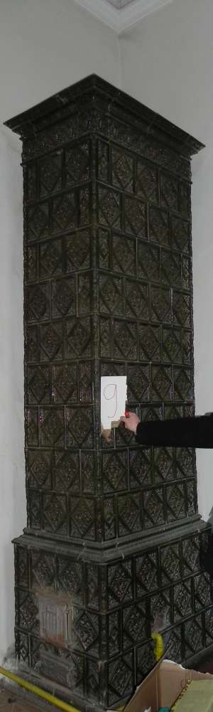 Vand Sobe teracota antica de colectie vechi de 120 ani,   arhitect Paul Gottereau