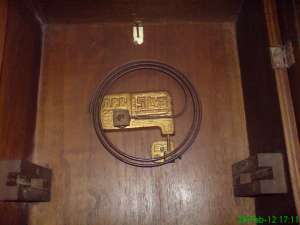 Ceas DRP Silva cu pendul,  original