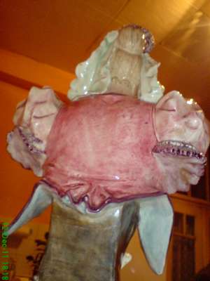 Bust Majolica Contesa,  originala