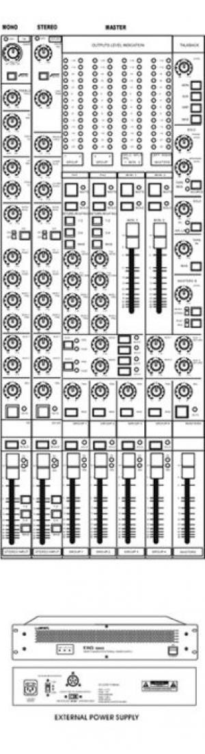 mixer profesional spirit king  416