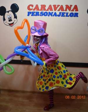 clown petreceri copii