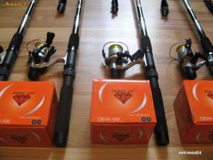 Set 5 Lansete Telescopice 2, 40 Rainbow + 5 Mulinete Noi Sigilate