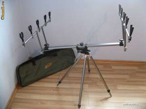 Rod pod / Rodpod 5 Posturi / 4 Picioare Super Stabil Hakuyo Aluminiu / Metal