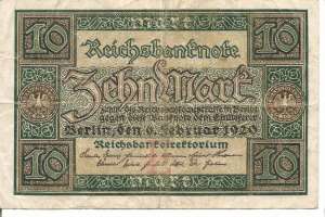 Vand bancnote nemtesti (1918-1923)