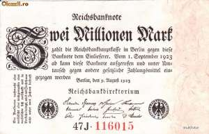 Vand bancnote nemtesti (1923)