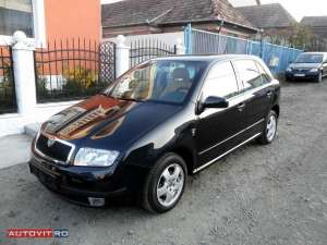 SKODA-FABIA-FULL-FULL,  2001 AN,  MOTOR-1.400CM-16V-101CP-TAXA 148 EURO-EURO4!!!