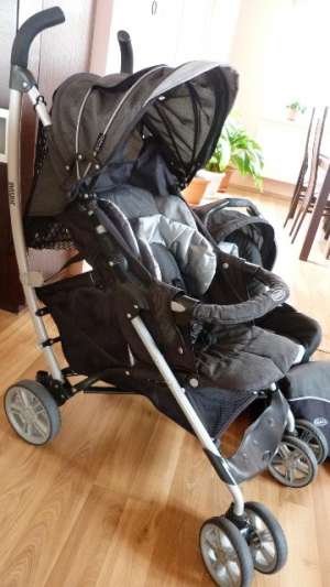 Carucior Graco Mosaic cu scaun auto si baza autofix
