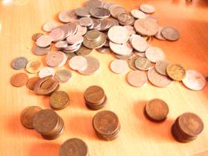 Monede emanvele lll d`italia lire italiene