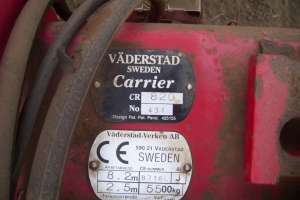 Vand disc-tavaluc Vaderstad Carrier 820