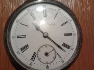 Vand ceas de buzunar de argint  UNIVERSAL WATCH vechi sec. XVIII-XIX