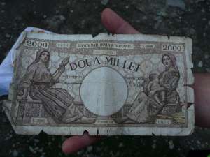 bancnote de 2000 lei din1 octombrie 1944