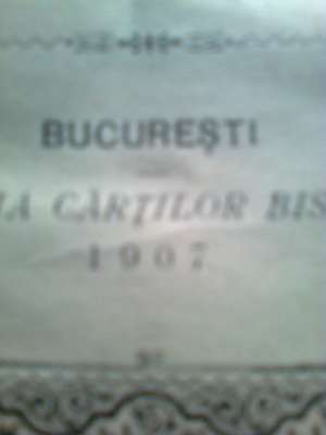 carti bisericesti si  biblii 1839 _ 1916