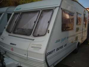 RULOTA ENGLEZEASCA SWIFT RAPIDE DIAMOND 490,  5 LOCURI AN 1998