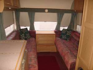 RULOTA ENGLEZEASCA SWIFT RAPIDE DIAMOND 490,  5 LOCURI AN 1998