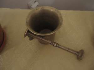 Vand mojar cu pistil din bronz masiv